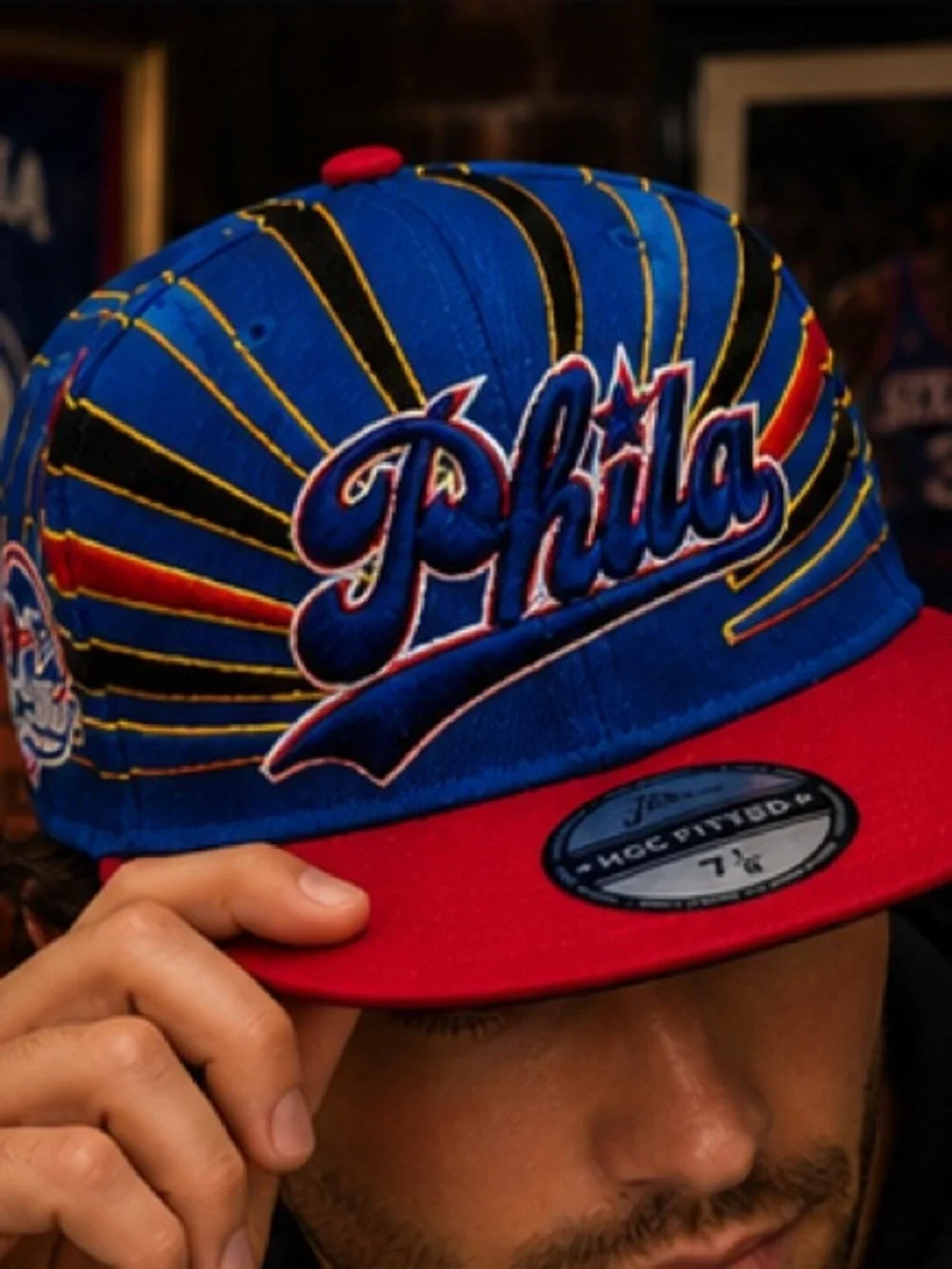 NWT Philadelphia Stars Headgear Classics TOSA Fitted Hat Negro Leagues 7 1/8